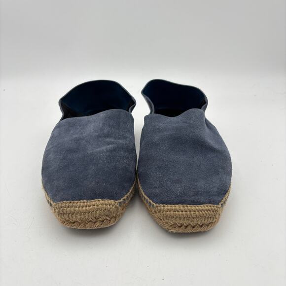Ermengildo Zegna Suede Espadrilles Navy Men\'s 8.5 US Quiet Luxury Flats Loafers main image 10